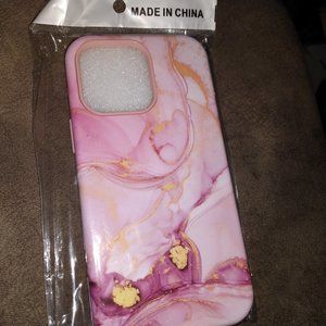 Iphone 14 pro max case 3 in 1 6.7 inch rose gold